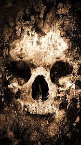 zombie skull hd wallpaper for android