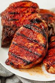 cook pork chops on the grill