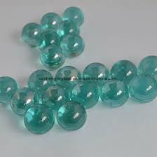 Blue Color Glass Ball Gems Stone