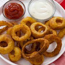 frozen onion rings in the air fryer