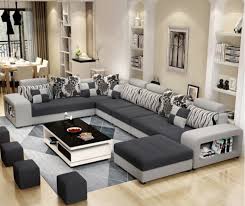 sofa minimalis letter u modern terbaru