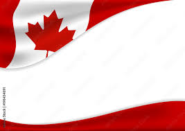 canada day banner background design of