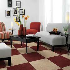 living room carpet tile at best