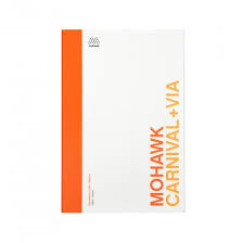 Mohawk Carnival And Via Mohawk Fine Papers Color Copy Text Paper And Cover Paper Sample Chip Chart And Professional Graphics Tool