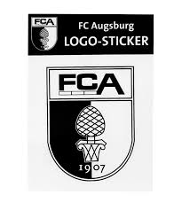 Futbol24.com | the fastest and most reliable live score service! Fc Augsburg Logo Sticker Schwarz