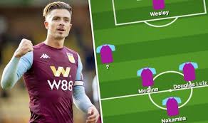 Aston villa captain jack grealish is continuing his recovery from an injury that has kept him out of the last ten matches for dean smith's side. Aston Villa Team News Predicted 4 3 3 Line Up Vs Liverpool Grealish Late Injury Call Football Sport Express Co Uk