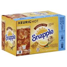snapple lemon iced tea k cup packs 0