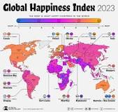 Mapped: The World's Happiest Countries in 2023