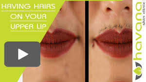 how to remove upper lip hair for women