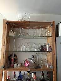Ikea Ivar Cabinet W Glass Doors And