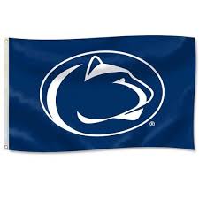 Penn State 3 X 5 Logo Flag