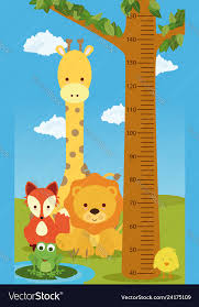 Height Chart Animals