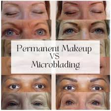permanent makeup vs microblading at