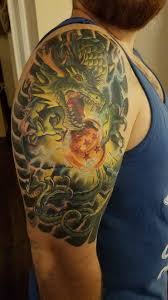 Dragon ball tattoo meaning dragon ball z tattoo ideas. Dragonball Z Shenron Tattoo Done Album On Imgur