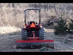 landscape rake for your compact tractor