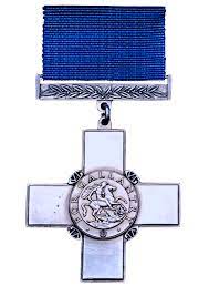 The george cross is awarded for acts of meritorious service. George Cross Royal Signals Museum