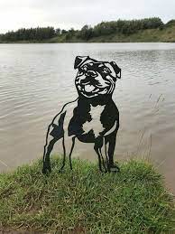 Bull Terrier Art Dog Stencil