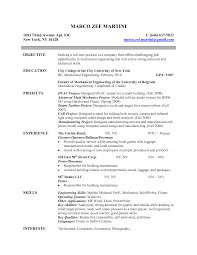 Resume Templates sample resume format