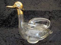 Art Deco Duck Decanter By Karl Palda