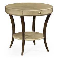 Farsh Art Deco Round Side Table With