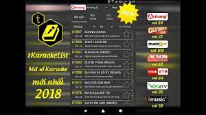 Mã số Karaoke Arirang vol 64 🎤 tKaraokeList - YouTube