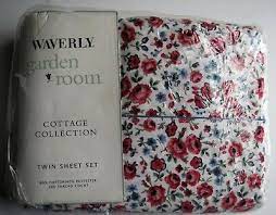 Waverly Garden Room Twin Sheet Set New
