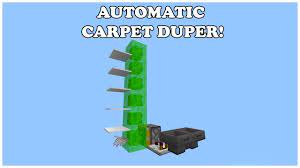 very efficient automatic carpet duper