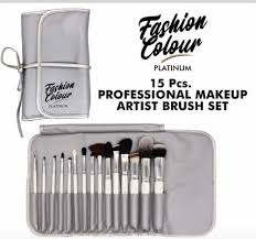 15 pcs professional makeup artist brush