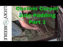 installing jute carpet padding