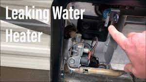leaking rv water heater relief valve