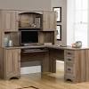 00 $374.99 $374.99 desk with hutch yaheetech 47 inch computer desk with hutch & storage shelves for small space, home office modern writing desk with bookshelf, pc laptop table workstation space saving desk for bedroom, rustic brown. 1