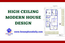 High Ceiling House Plans House Plan