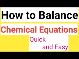 chemical equation equations chemical