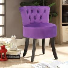 See more ideas about purple dining chairs, dining chairs, side chairs. Purple Velvet Dressing Table Stool Black Leg Vanity Upholstered Bedroom Chair Uk Ebay