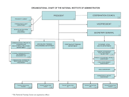 Organizational Chart Of The National Institute Of