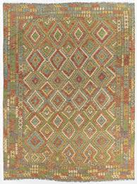 semi antique turkish kilim 10 0 13 6