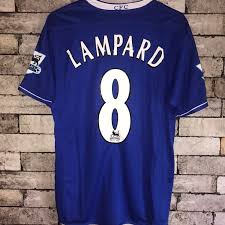 You can adjust the number of players by club, league, season. Chelsea 2004 05 Home Jersey Frank Lampard 8 The Depop