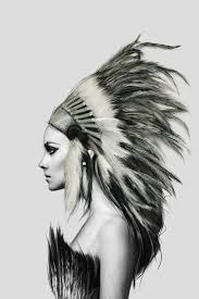 Nordic Tribe Girl Native Indian Girl