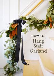 Shop with confidence on ebay! How To Hang Garland On Stairs Rambling Renovators