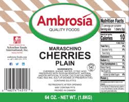 cherries ambrosia foods