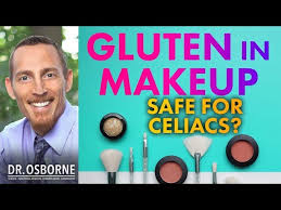is gluten in makeup safe for celiacs