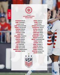Here you can stay up to date with the latest uswnt matches, results, competitions, highlights, and news. Uswnt Olympic Qualifying Roster Nwsl