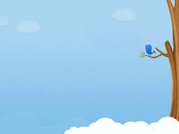 Bird Cartoon Backgrounds For Powerpoint Cartoons Ppt Templates