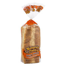 nature s own enriched bread honey wheat