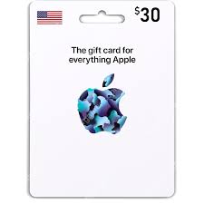 apple itunes gift card 30 usa