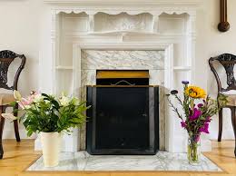 To Paint A Marble Fireplace Surround