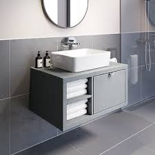 Bathroom Wall Hung Vanity Unit Sink