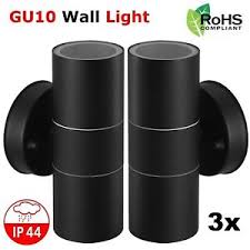 double gu10 indoor outdoor wall light