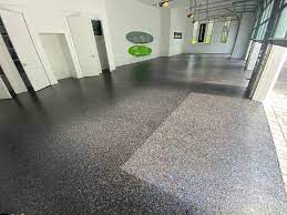 glitter infused floor coating
