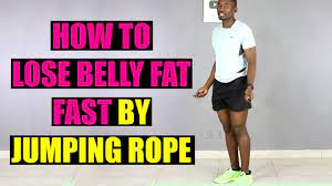 how to lose belly fat fast by jumping